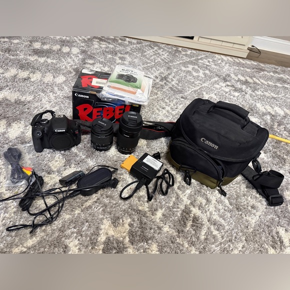 Canon Rebel EOS T3i Camera (WITH ONE 18-55mm LENS)